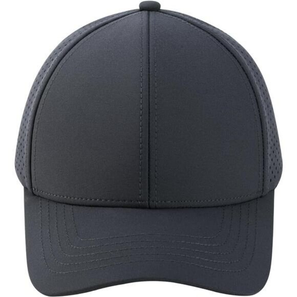 Mens Quick Dry Baseball Cap Snapback Hat Mesh Breathable Curved Brim Sports - Picture 2 of 7